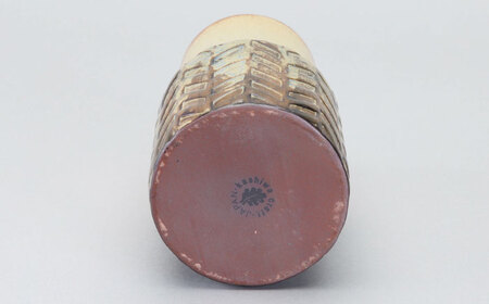 かしわ窯　窯垣の小径シリーズ　ツールスタンド・花器　ヘリンボーン【1541726】