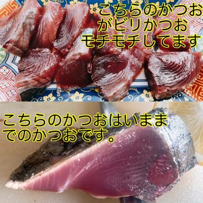 ふるさと納税 南国市 モチモチ食感!冷凍ビリかつおわら焼きタタキ300g×2節(タレ・ニンニク付)