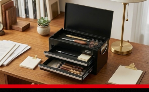 TONE トネ ミニツールチェスト ( L-BXM220BK ) ブラック 15001-40001407-bk ｜ 工具 整備士 自動車 バイク DIY  小物入れ