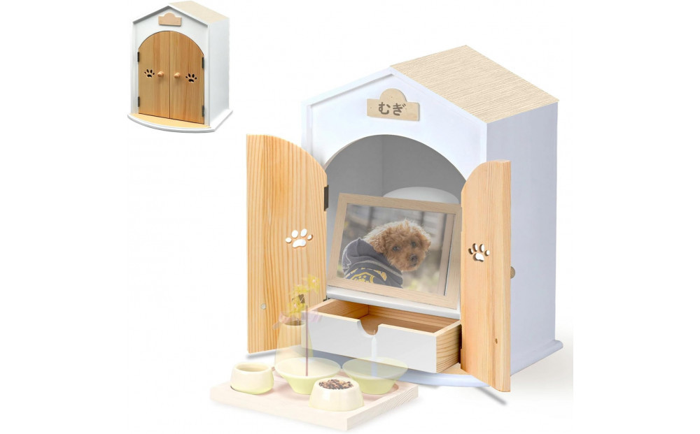 AngelHouse天使のおうち型仏壇　ライトベージュ