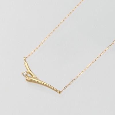 ふるさと納税 昭和町 K18 0.01ct ダイヤモンド ペンダントネックレス HH-019748 |  | 01