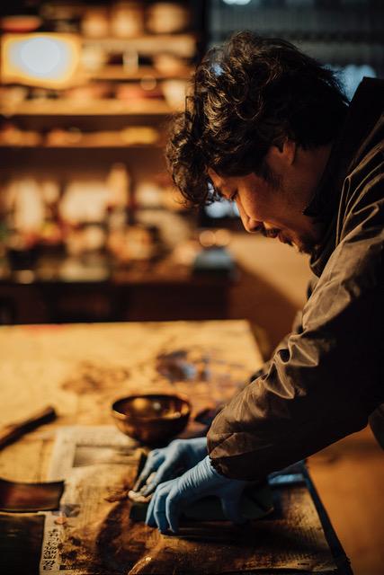 jaCHRO COIN CASE （黄） |  信州 皮 革 漆 コインケース 財布 小銭入れ 長野県 塩尻市