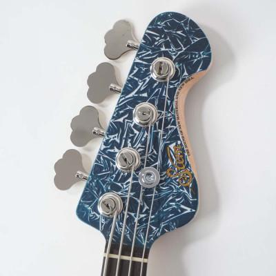 ふるさと納税 尼崎市 【国産エレキベース】Stem Ove4 Blue Drop　パッシブエレキベース/ハイエンドベース |  | 02