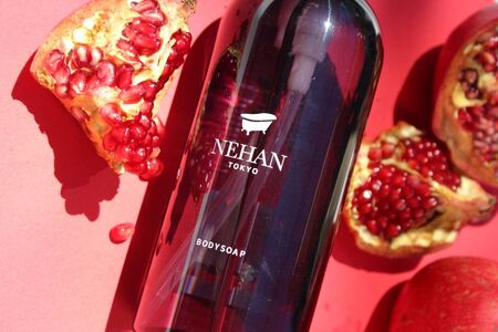 【NEHAN TOKYO】ボディソープ 1本(400ml)　ボディソープ　うるおい　スクワラン　ザクロ　ギフト　母の日　父の日　敬老の日　クリスマスプレゼント　ボディケア　