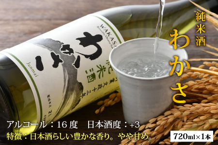小浜の米と水で出来た 日本酒 小浜酒造の 純米酒 3本セット 地酒 飲み比べ [C-060001]  