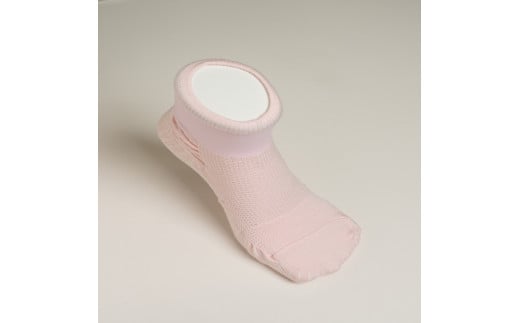 転倒予防くつ下どんどんウォーク2足組　ピンク　23～24cm