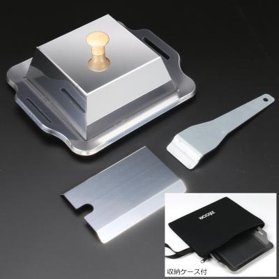 ふるさと納税 各務原市 イワタニ ジュニアコンパクトバーナー専用 極厚鉄板 9mm 遮熱板・ケース・蒸し焼き蓋付き【849】 |  | 01