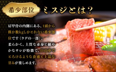 佐賀牛ミスジ焼肉