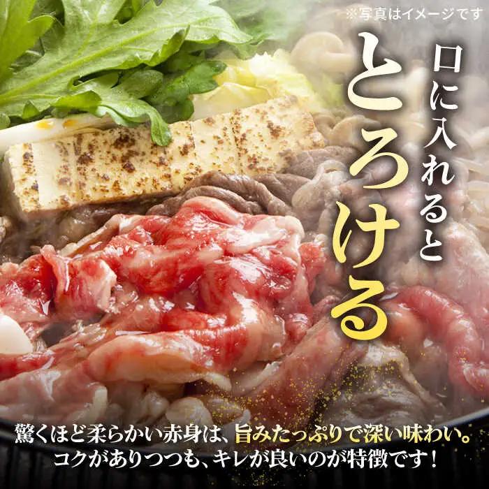 【全2回定期便】 特選 壱岐牛 ロース 450g（すき焼き・しゃぶしゃぶ）《壱岐市》【太陽商事】 肉 牛肉 薄切り うす切り すき焼き しゃぶしゃぶ ロース 赤身 鍋 定期便 [JDL115]