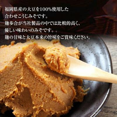 ふるさと納税 古賀市 ふくまるみそ500g×6個セット |  | 03