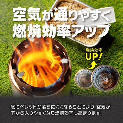 ふるさと納税 小牧市 鍛冶屋の頓珍漢　ソロストーブ キャンプファイヤー専用 ロストル ペレットアダプター[050S32] |  | 02