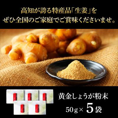 ふるさと納税 芸西村 黄金しょうが粉末　50g×5袋【SNS021】 |  | 03