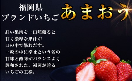 【2025年発送 先行予約】 福岡県産いちご あまおう (270g×6パック) SF053-1