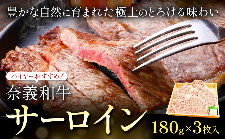 
                  奈義和牛 サーロイン バイヤーおすすめ！ 180g × 3枚 株式会社 天満屋《30日以内に出荷予定(土日祝除く》岡山県 笠岡市 和牛 牛肉 肉 ステーキ 自宅用 贈答用 送料無料
                