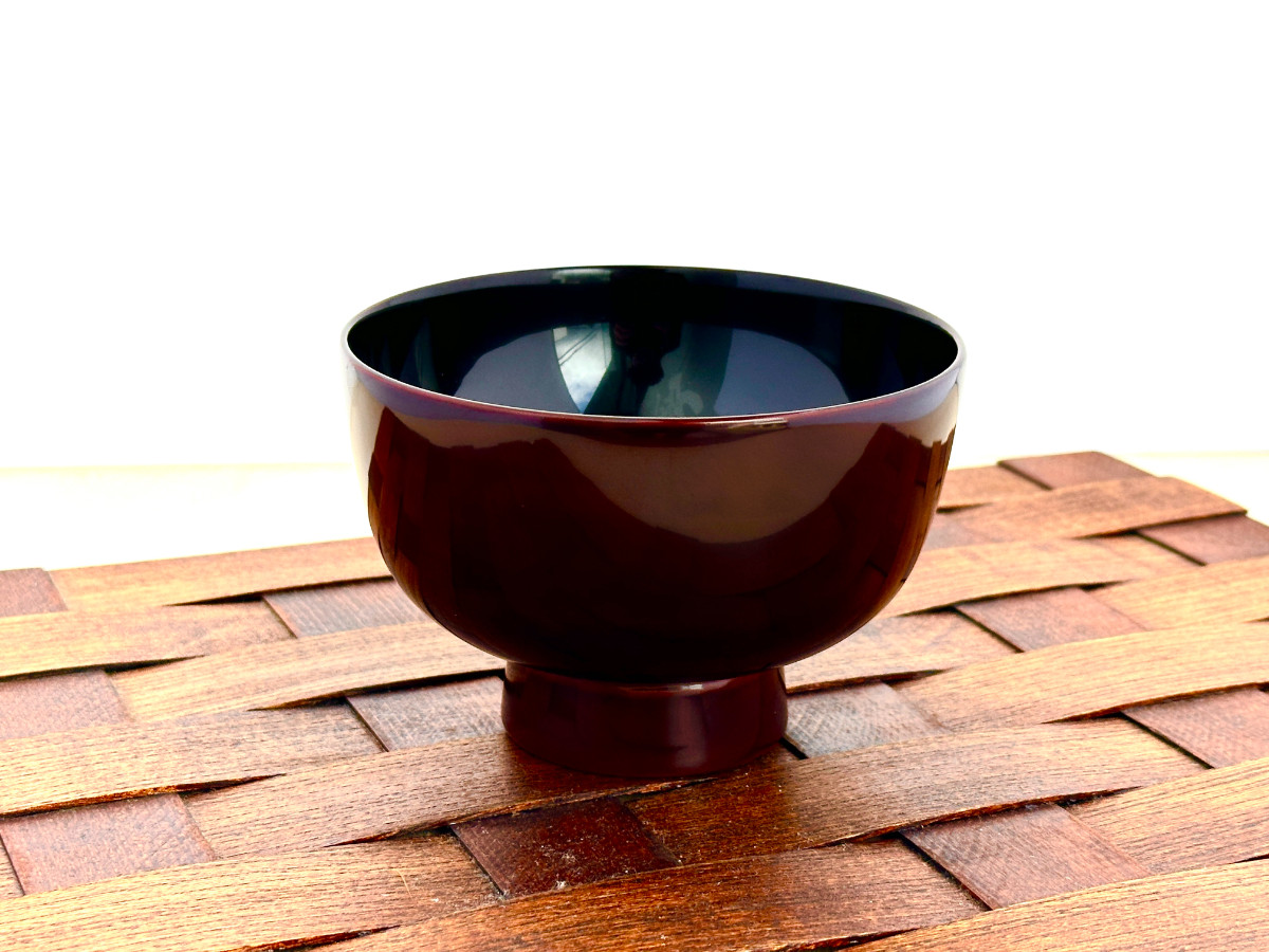 
                  川連漆器　本溜内黒　鉄鉢椀【(株)佐藤商事】[B4-5503]
                
