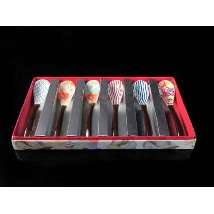 有田焼ティースプーン６本揃い（化粧箱入り） 松華堂 A10-204_イメージ2