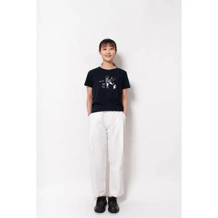 《2》メンズL　ミュージックTシャツ　NAVY