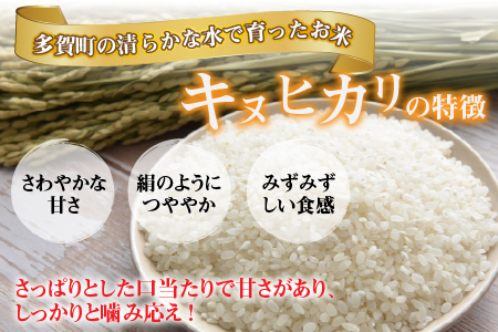 【令和5年産】キヌヒカリ10kg（5kg × 2袋） おいしい多賀のお米