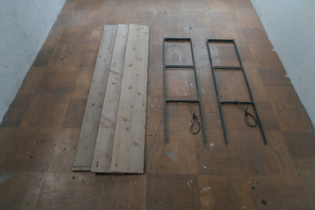 HASHIGO RACK 3(ハシゴ式ラック)古材3枚付きセット