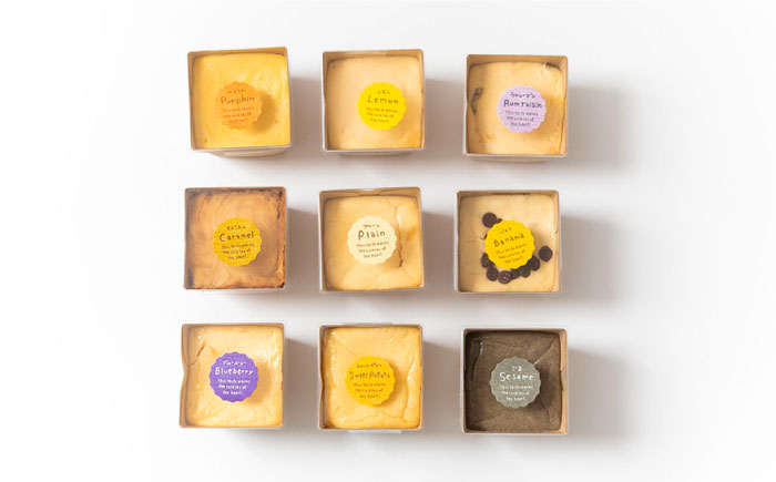 【種類豊富な詰め合わせスイーツ】チーズケーキ 6種 9個セット / ちーずけーき おしゃれ お菓子 贈り物 おやつ ギフト お取り寄せ 人気 誕生日 個包装 / 南島原市 / Hand Made Ca