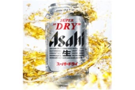 【11か月定期便】【福島のへそのまち　もとみや産】アサヒスーパードライ350ml×24本 2ケース　【07214-0457】