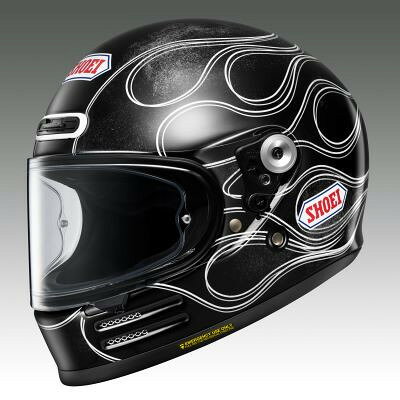 【ふるさと納税】SHOEIヘルメット【Glamster BLAST(BLACK/GREY)】XL Fチケット付【配送不可地域：離島・沖縄県】【1709210】