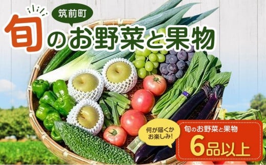 直売所みなみの里厳選 旬の野菜・果物セット 【旬 野菜 果物 セット やさい くだもの フルーツ 直売所 厳選 お得 パック 詰め合わせ 送料無料 福岡県 筑前町 AE004】