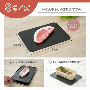 【ふるさと納税】解凍プレート厚さ3㎜L