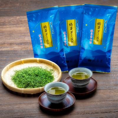 ふるさと納税 小郡市 献茶園 オリジナル 深蒸し茶 特芽ゴールド (100g×3袋) 八女茶[No5354-0874] |  | 01