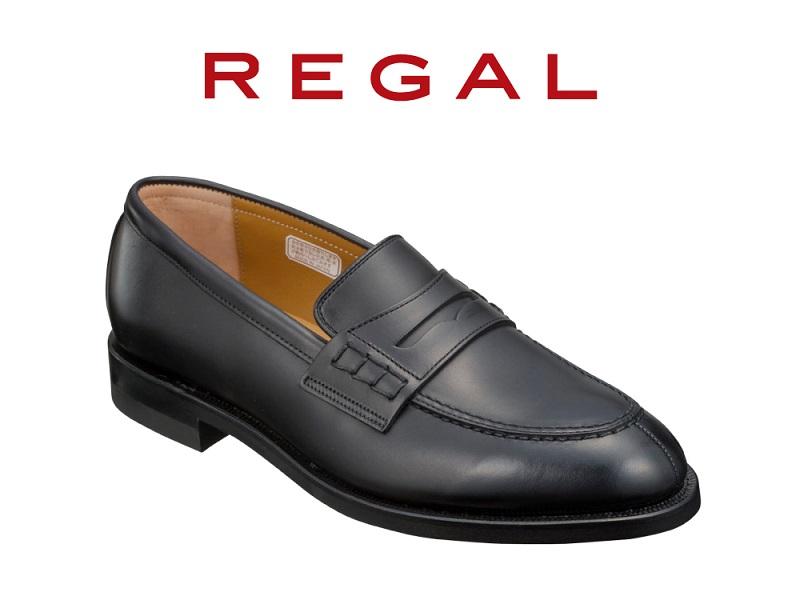 紳士ビジネスシューズリーガルREGAL JE02 24.0cm ローファー ブラック〈盛岡市産モデル〉