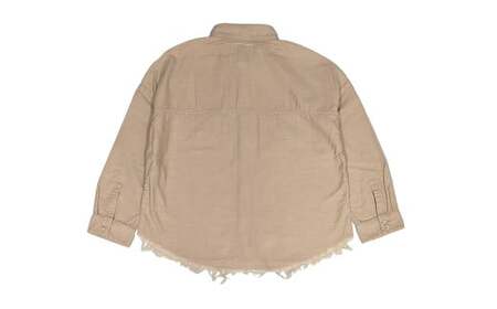 【SIZE:FREE】T-ASSACレディースミリタリーシャツ「MILITARY SH / BEIGE」