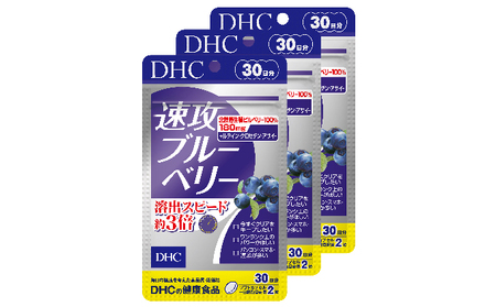 サプリ DHC 速攻ブルーベリー 30日分 3個 サプリ