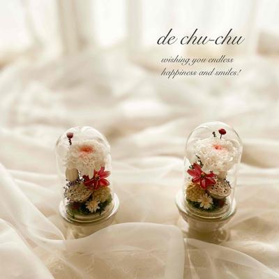 ふるさと納税 赤磐市 小さな ガラスドーム の 仏花 (2個セット) 花 フラワー 贈り物 [NO5765-1052] |  | 02