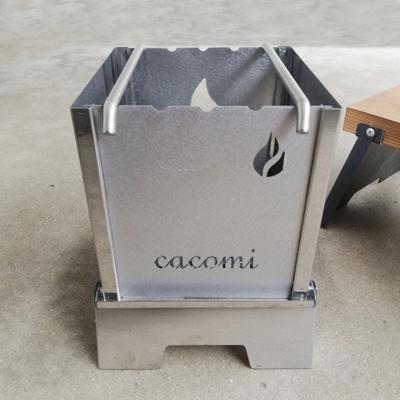 ふるさと納税 守口市 焚き火台　コンロ　艶消し2トーン　囲　cacomi  S  fire ファイヤー　A3ファイル付き |  | 03