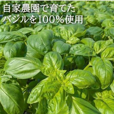 ふるさと納税 印南町 濃厚・無添加　バジルソース(ジェノベーゼソース)　瓶　100g×10本 |  | 01