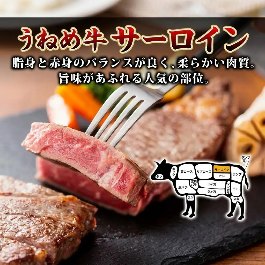 ステーキ サーロイン ステーキ うねめ牛 150g×5枚 牛肉