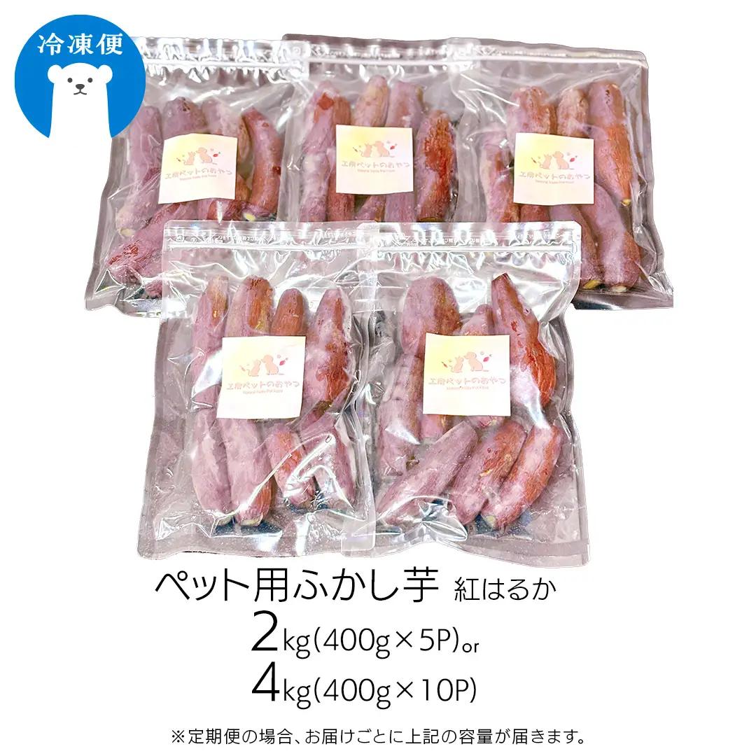 【12ヶ月定期便】動物 ペットおやつ ペット用 ふかし芋 小芋 紅はるか 芋 いも おやつ 動物 ペットフード 犬 猫 間食 ヘルシー オヤツ 2kg [AU123ya]