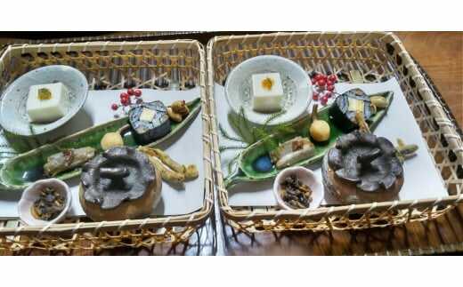 【ふるさと納税】ジビエ郷土料理と手打ち蕎麦 1組4名様分お食事券 / そば 囲炉裏 料理屋 手作り 食事券 利用券 チケット ランチ ディナー 店舗 高級 旅行 観光 食事 体験 そば 蕎麦 ソバ 岐阜県 恵那市 /恵那市/囲炉裏の郷 奈かお[AUAI001]