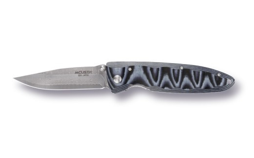 MCUSTA Classic Wave ダマスカス ブルーマイカルタ MC-0010D ナイフ H67-13