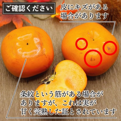 【2025年10～11月発送】ブランド柿「秋王」化粧箱　約1.75kg(岡垣町)【配送不可地域：離島】