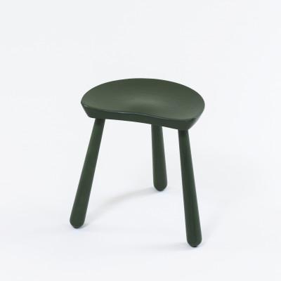 ふるさと納税 府中市 府中家具「kitoki」WK58.muku milk stool color(深緑)