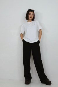 バックプリント 足利市 マンホールTシャツ 白 M F7Z-556