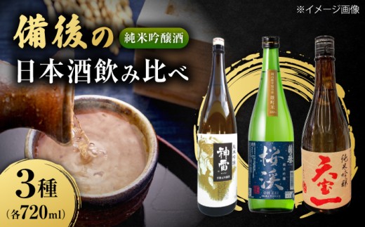 【びんご圏域連携】 日本酒 備後の日本酒 純米吟醸酒 飲み比べセット 酒 日本酒 飲み比べ セット 贈り物 ギフト プレゼント 人気 おすすめ 日本酒 飲み比べ セット 純米吟醸 酒 地酒 贈り物 ギフト プレゼント 人気 おすすめ 贈答 高級 グルメ 広島県福山市/株式会社斎藤商店 [BADI001]