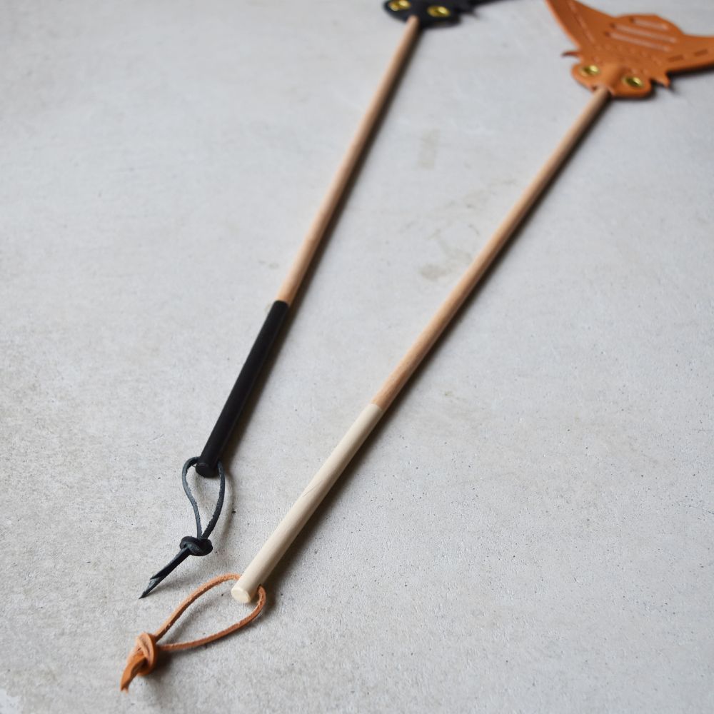 Teha’amana Fly flapper Black テハマナ 革のハエたたき ブラック_イメージ3