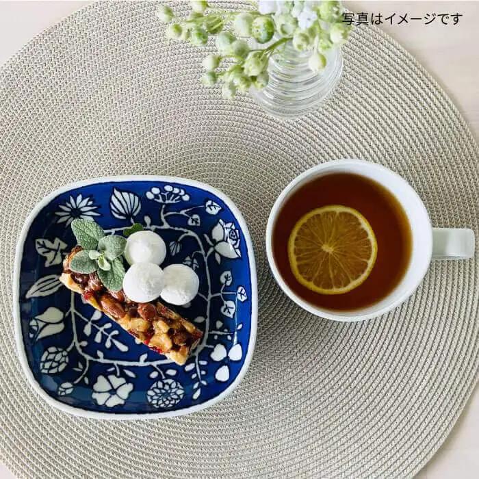 【波佐見焼】フラワーパレード ティータイムセット マグカップ ケーキ皿 小皿 食器 皿 【和山】 [WB84] 波佐見焼