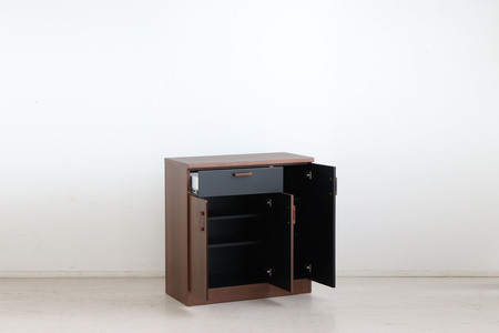 TMモデロ 90カウンター BR_BK 【食器棚  食器 ダイニングボード 家具 国産 家電収納庫 ダイニング】(H060457)