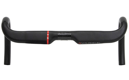 223255 380・400mm「AVARICE」 ／ ロードバイク ハンドルバー 自転車ハンドル ハンドル カーボンエアロハンドル 上位モデル フレア形状 空気抵抗軽減 走行 安定感 自転車 自転車