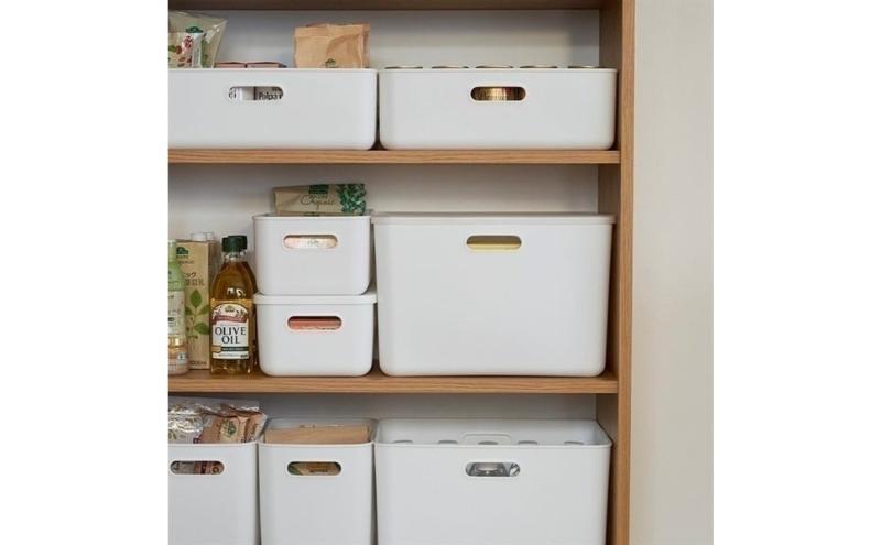 ホームコーディ　やわらか収納ボックスハーフ用フタ　クリア 2個 イオンリテール 家具