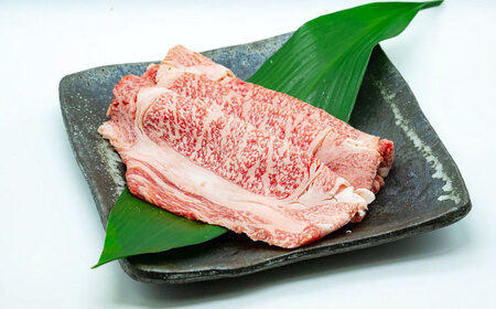 五島列島産 黒毛和牛 すき焼き用 肩ローススライス 500g 五島市/山口Farm[PGJ001]