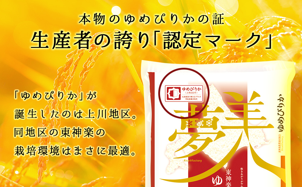 令和7年産新米≪先行予約≫【お米の定期便】ゆめぴりか 2kg×2袋 《普通精米》全6回